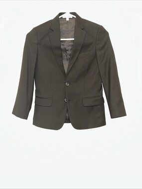 CLASS CLUB Dillard's Gold Label Boys Navy Wool Blend Blazer Size 8